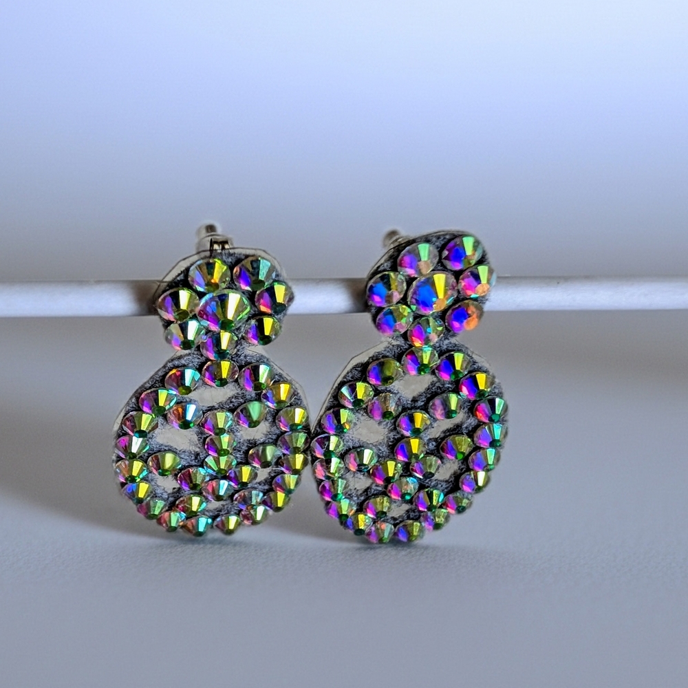 Ballroom/Performance Rhinestone Earrings